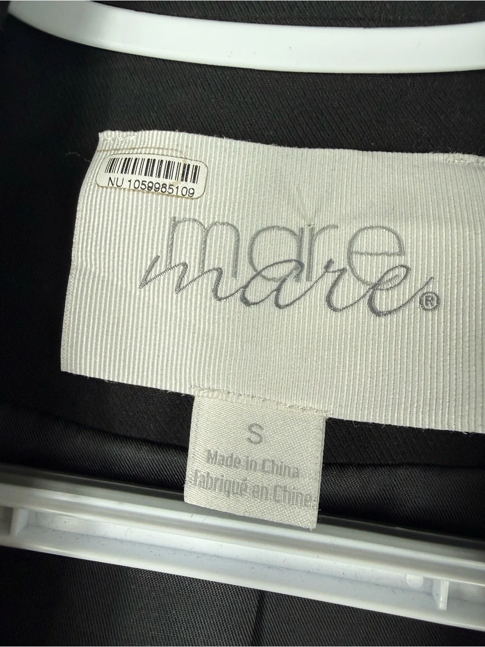 Mare Mare anthropologie Relaxed Twofer Blazer black size S
